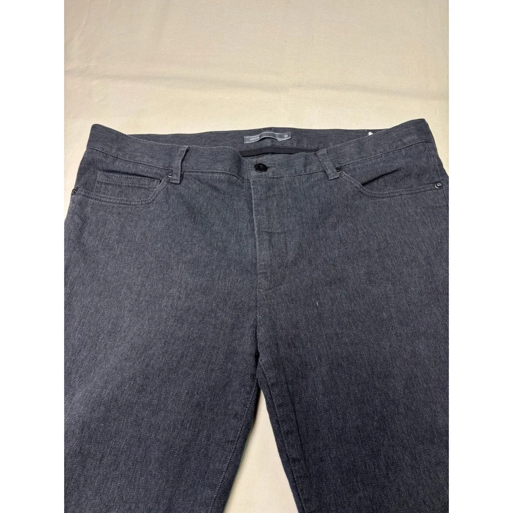 Vince Mens Dark Indigo Straight‎ Leg Pants M15312191 Size 33X27 Made in USA